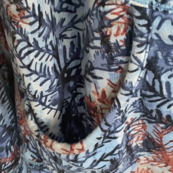 Northern Reflections Blue and Red Bomber Jacket vintage - Picture 4 of 7